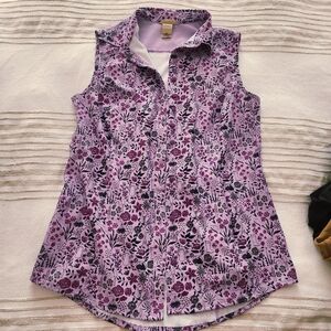 Duluth Trading Women's Sidewinder Sleeveless Gardening Shirt XS